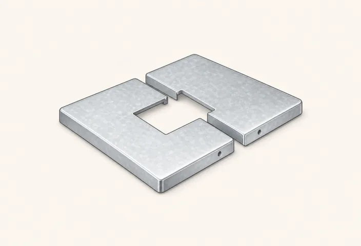 Illustration: Abdeckung 5224/-41/-46 mittig 2-teilig