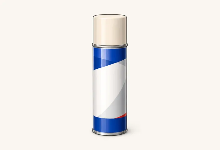 Illustration: Colorspray in Trendfarbe
