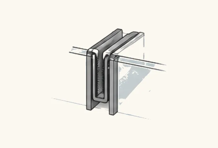 Illustration: Glasstoß VSG 1,0 m